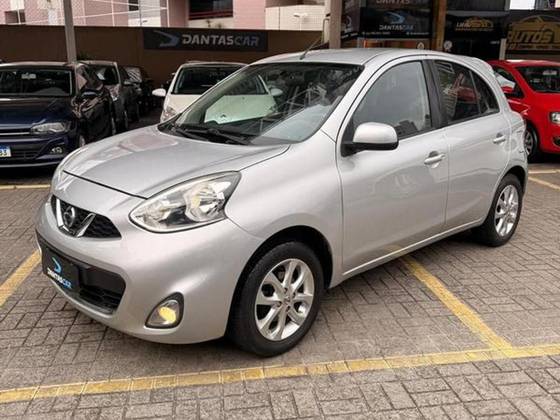 NISSAN MARCH 1.6 SL 16V FLEX 4P MANUAL NISSAN MARCH 1.6 SL 16V FLEX 4P MANUAL